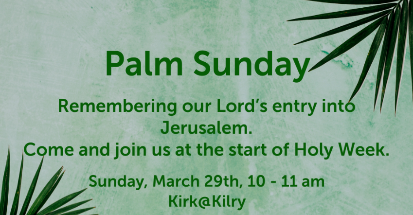 Palm Sunday